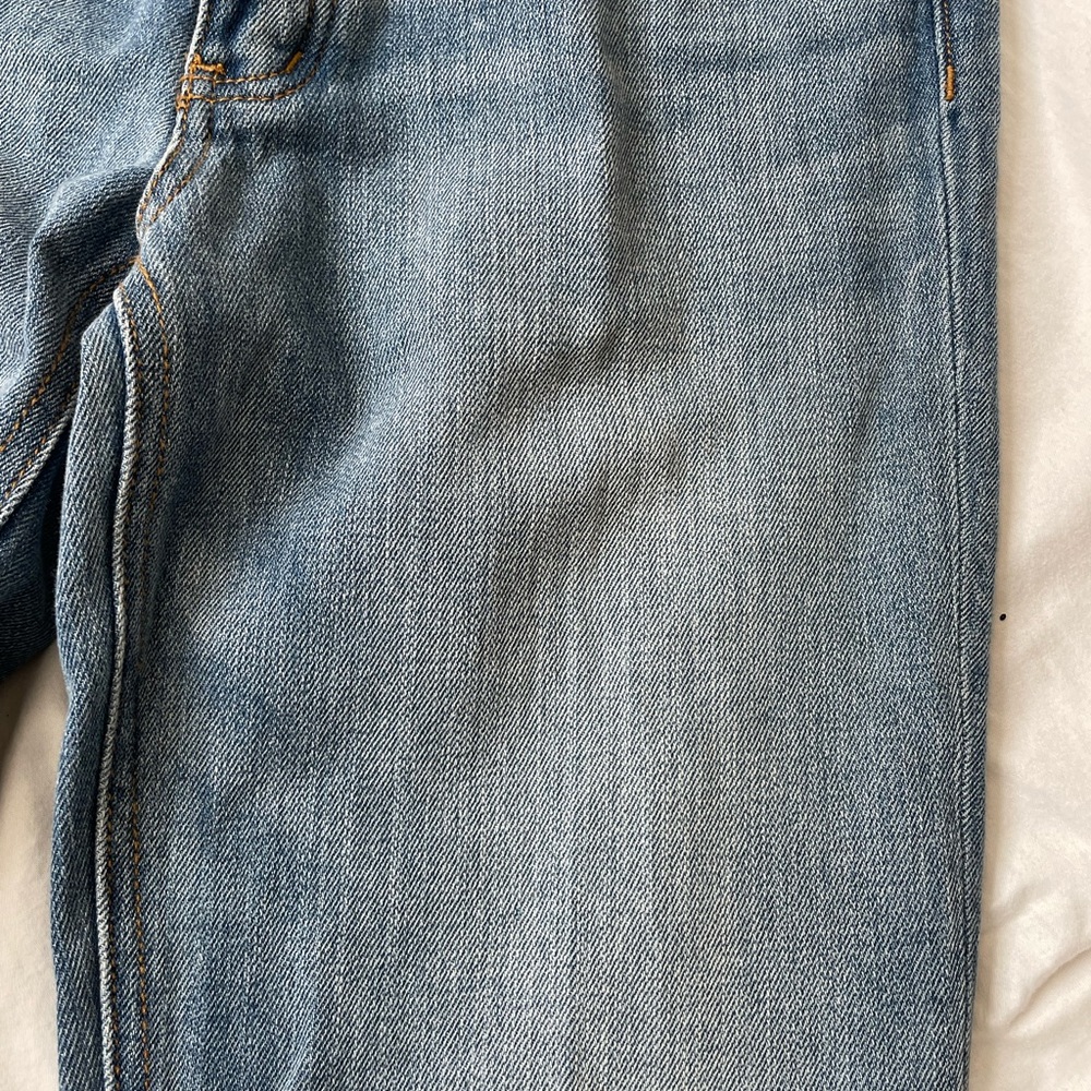Vintage Tory Burch Straight Leg, Light Wash Jean, Never Worn - Picture 5 of 5